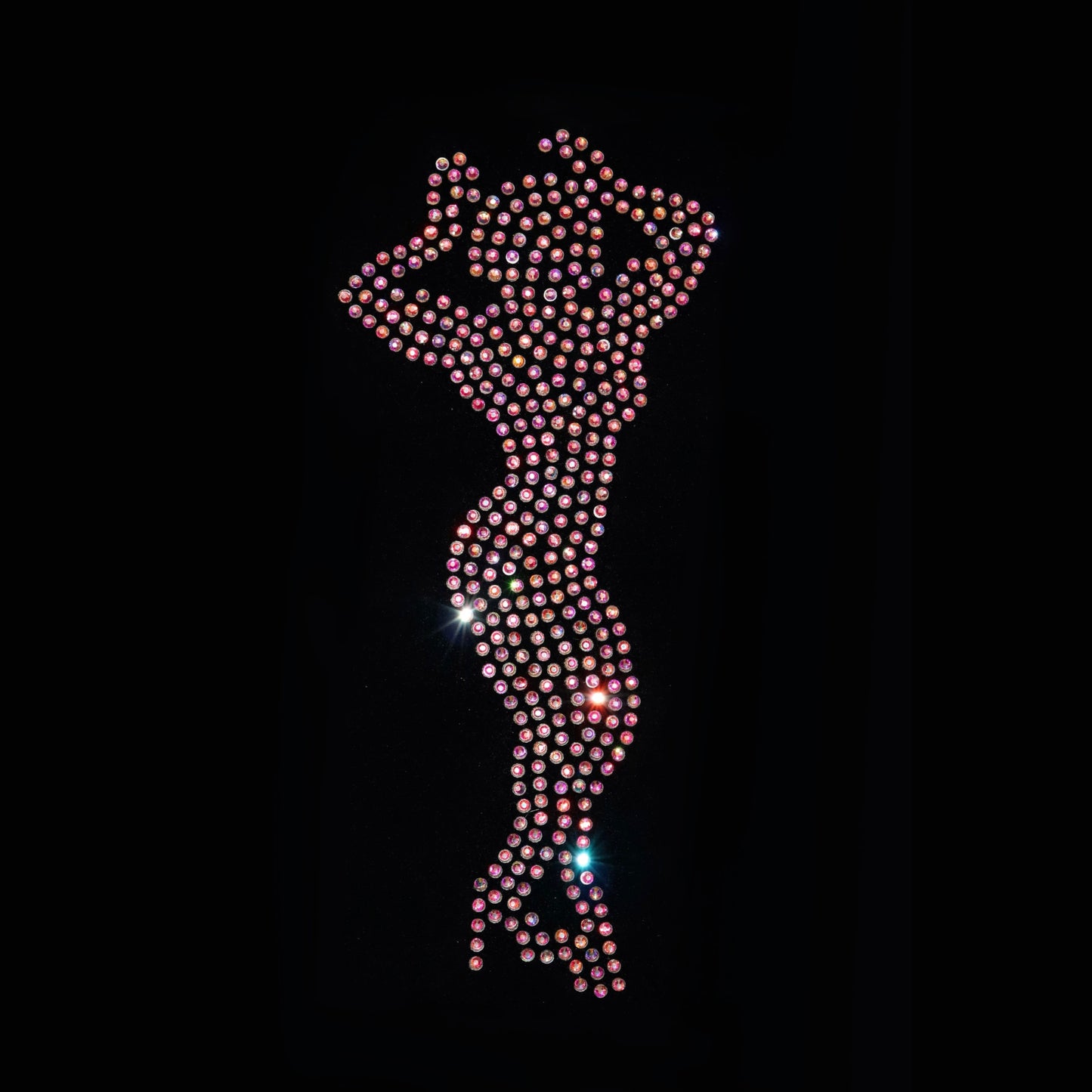 Bodybuilding pose 9x21 cm